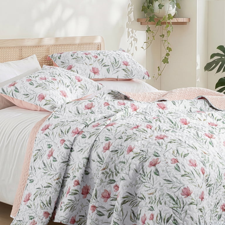 Exclusivo Mezcla Floral Botanical Queen Quilt Set photo 3