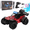 Red, variant on FAGINEY RC Cars with Spray Function 1:18 Off-Road Vehicle with LED Lights, 2 Batteries Included, Remote Control Toy Gift for Kids Adults, Red