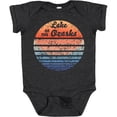 thumbnail image 3 of Inktastic Lake of the Ozarks Distressed Retro Sunset Boys or Girls Baby Bodysuit, 3 of 5