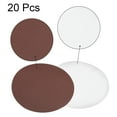 thumbnail image 3 of Uxcell 1500 Grits Sanding Discs Hook and Loop Wet Dry Sandpaper Sander Aluminum Brown 20pcs, 3 of 6