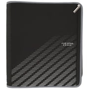 Five Star Xpanz Zipper Binder, 2" Round Rings, 380 Sheets, Gray (28090HX9)