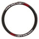 thumbnail image 2 of Rin de Bicicleta Mariluz R700 36H Aluminio Aero 50mm Negro, 2 of 3
