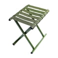thumbnail image 2 of EGNMCR Folding Stool Portable Small Stool Exquisite Workmanship Military Training Folding Chair Thickened Backrest Chair Train Outdoor Fishing Chair folding stools, 2 of 7