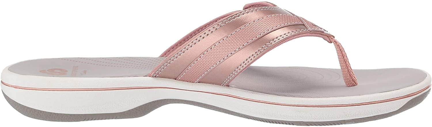 clarks breeze sea rose gold