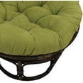thumbnail image 3 of GFDYREE Solid Microsuede Papasan Chair Cushion, 44" x 6" x 44", Java, 3 of 3