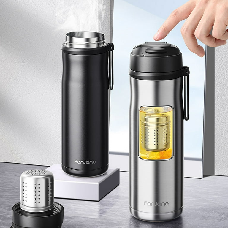 600ml Tea Thermos Bottle Cup with Magnetic Filter Infuser Coffee