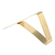 thumbnail image 2 of Clips para mantel de acero inoxidable Sincero ajustables dorado, 2 of 6