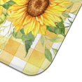 thumbnail image 3 of Microfibre Drying Mat for Kitchen Sunflower Colorful Floral Dish Drying Drainer Mat Absorbent Drying Mat Washing Up for Glass, Plate & Cup 16inch X 18inch, 3 of 7