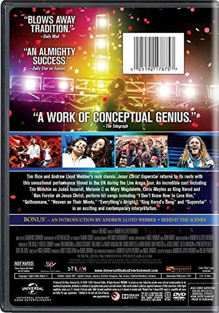 米倉利紀 concert tour 2019 analog DVD Jesus Christ Superstar - Live Arena Tour 2012 [DVD] - Walmart.com