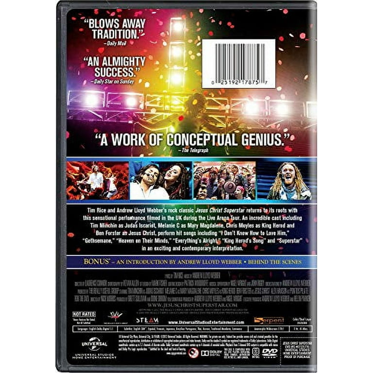 Jesus Christ Superstar - Live Arena Tour 2012 [DVD] - Walmart.com