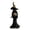 1C, variant on Halloween Witch Decoration, Spooky Witch Holding Pumpkin Statue, Tabletop Ornament for Fall Halloween Home Shelf Mantel, Idea Gift for Teens Women Men