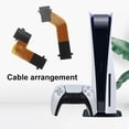 thumbnail image 1 of Izquierda Derecha R1 R2 L1 L2 Motor Connect Ribbon Cable Manija Botón Tablero para PS5 Likrtyny Para estrenar, 1 of 7