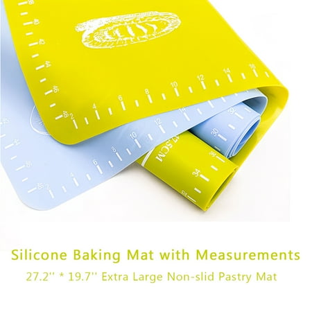 Silicone Baking Mat With Measurements 27 2 By 19 7 Inches Extra
