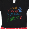 thumbnail image 3 of Inktastic Future Physicist Science Gift Gift Toddler Girl Dress, 3 of 4