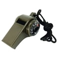 thumbnail image 1 of Dosaele Outdoor Whistle Thermometer Portable Compass Whistle for Survival Convenient Compass Thermometer Whistle, 1 of 9