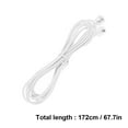 thumbnail image 2 of SHISUYAN RJ11 6P4C Plug Telephone Line Heavy Duty Copper Satin 4 Conductor Telephone Cord, 2 of 8