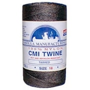 Catahoula Manufacturing #12 Tarred Twisted Nylon Twine (Bank Line) 395' Spool, 100lb Test