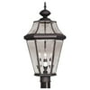 Livex Lighting Georgetown 3 Light Outdoor Post Lantern
