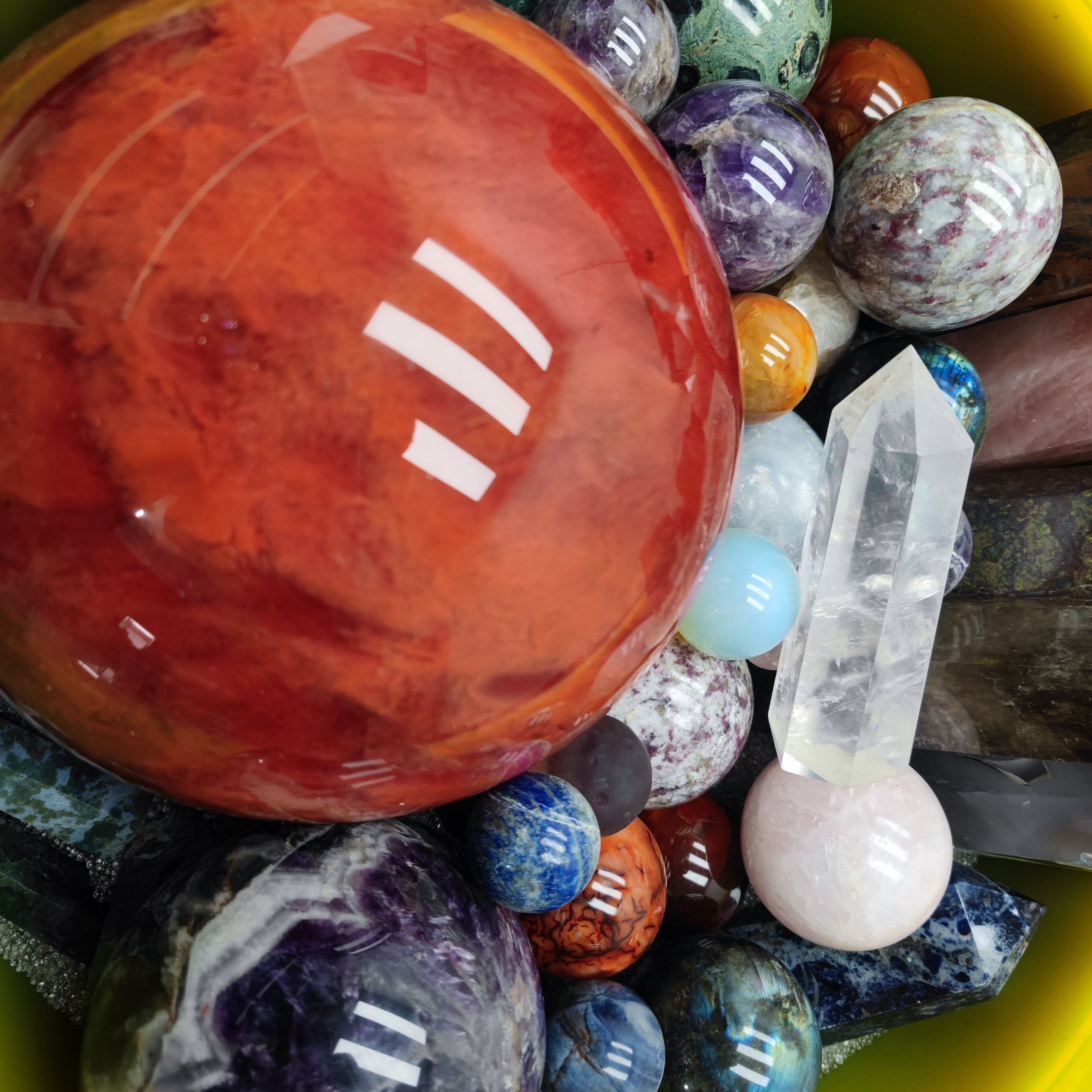 Healing Crystal Mystery Stone Bag Lucky Gemstone Witchy Crystals Scoops Crystal Jewelry High Quality Mindfulness box Home decor gift