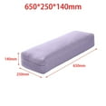 thumbnail image 4 of serony Coussin de Yoga Professionnel avec Poignée de Transport pour Jambes Yoga Réparateur Violet, 4 of 9