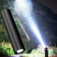 thumbnail image 1 of LED Mini Flashlight | Strong Light XPE LED Wick | Portable Emergency Outdoor Lighting | USB Rechargeable | 3 Modes | Waterproof Aluminum Alloy | Compact 1x7.9cm | Includes USB Cable & Box, 1 of 8