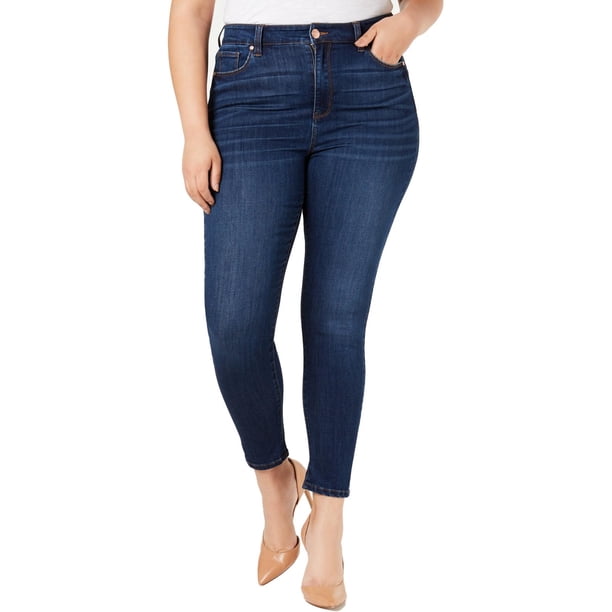Celebrity Pink Celebrity Pink Womens Denim Cropped Skinny Jeans