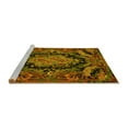 thumbnail image 2 of Ahgly Company Machine Washable Indoor Rectangle Medallion Yellow French Area Rugs, 8' x 10', 2 of 4