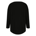 thumbnail image 4 of Qiopertar Blouse à Manches Longues Col en V Imprimée Mode Décontractée pour Femmes Livraison Gratuite à Moins de 5$ jusqu'à 90 % de Réduction, 4 of 7