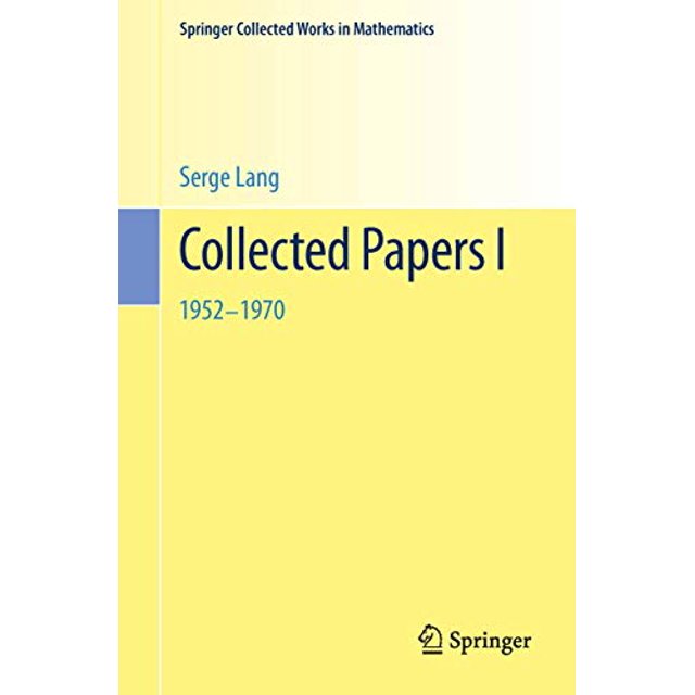 Documents Recueillis I, 1952-1970 (Édition Anglaise et Française)