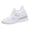 1White, variant on Tennis Shoes Women Fashion Mesh Wedge Sneakers Casual Slip on Antislip Thick Sole Outdoor Walking Shoes Sky Blue Size 8
