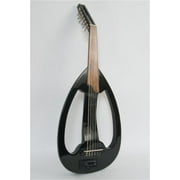 Mid-East Electric Frame Oud w/ Gig Bag - Black *Blemished OUDLFB-2S