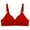 Red, variant on DPTALR Womens Dailywear Bars Embroidered Glossy Comfortable Breathable Bra Underwear No Rims