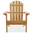 thumbnail image 4 of Casafield Children's Adirondack Chairs, Set of 4 Wood Outdoor Kid's Chairs Partially Pre-Assembled - Natural, 4 of 8
