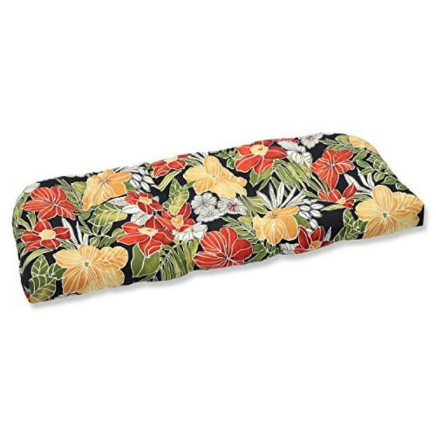 Pillow Perfect Outdoor/ Indoor Clemens Noir Wicker ...