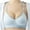 Blue, variant on Cavosen Sports Bras for Women High Support Seamless Daily Bras Wirefree Push up Gathered Together Solid Bralette Oversized Quick Drying Yoga Exercise Breathable Underwear