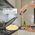 thumbnail image 3 of WALFRONT Household Kitchen Gas Non-Stick Egg Roll Waffle Cone Maker Pan Mold Press Plate Baking Tool,Egg Roll Maker, Kitchen Tool, 3 of 7