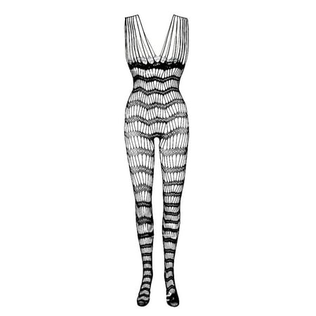 

Mrat Lingerie Sets 2 Piece Lace Lingerie Set Ladies Mesh High Elastic Pullover Suit One-piece Pantyhose Suspender Stockings Mesh Whole Body Pantyhose Socks Pack Underwear Floral Lace Push Up Garter