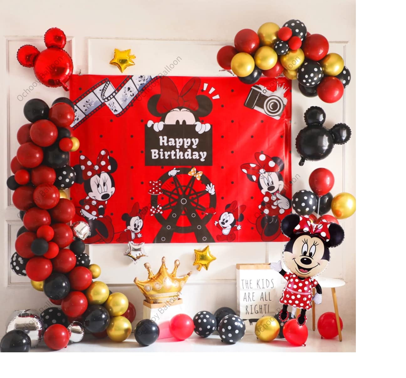 DIY 1st Birthday Minnie Mouse Party - Parties by Tanea