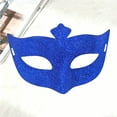 thumbnail image 2 of Xfvqtps Masquerade Mask for Men Half Face Holiday Parties and Carnival Mask for Masquerade Balls and Themed Party Blue, 2 of 6