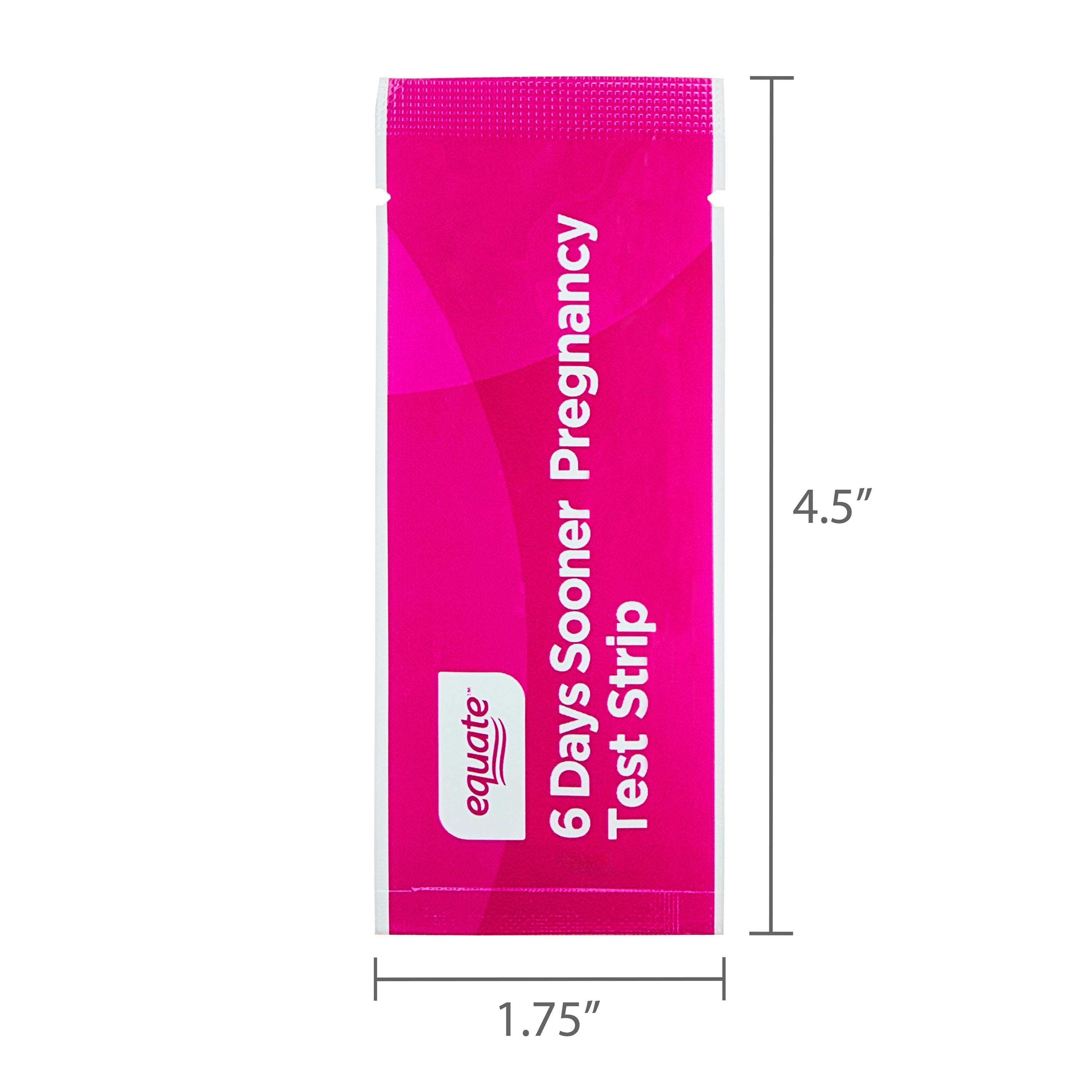 Equate Pregnancy Test Strips, 6 Days Sooner, 50 Count