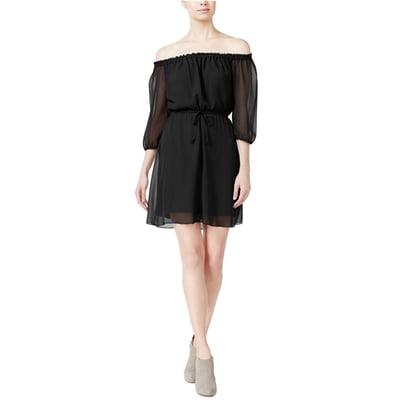 Kensie Womens Off One Shoulder Dress, Black, Small Lebanon | Ubuy