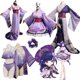 thumbnail image 2 of Disfraz de Cosplay de Genshin Impact Baal Raiden Shogun, vestido de Lolita, kimono, traje de carnaval de Halloween, devolución gratuita, 2 of 5
