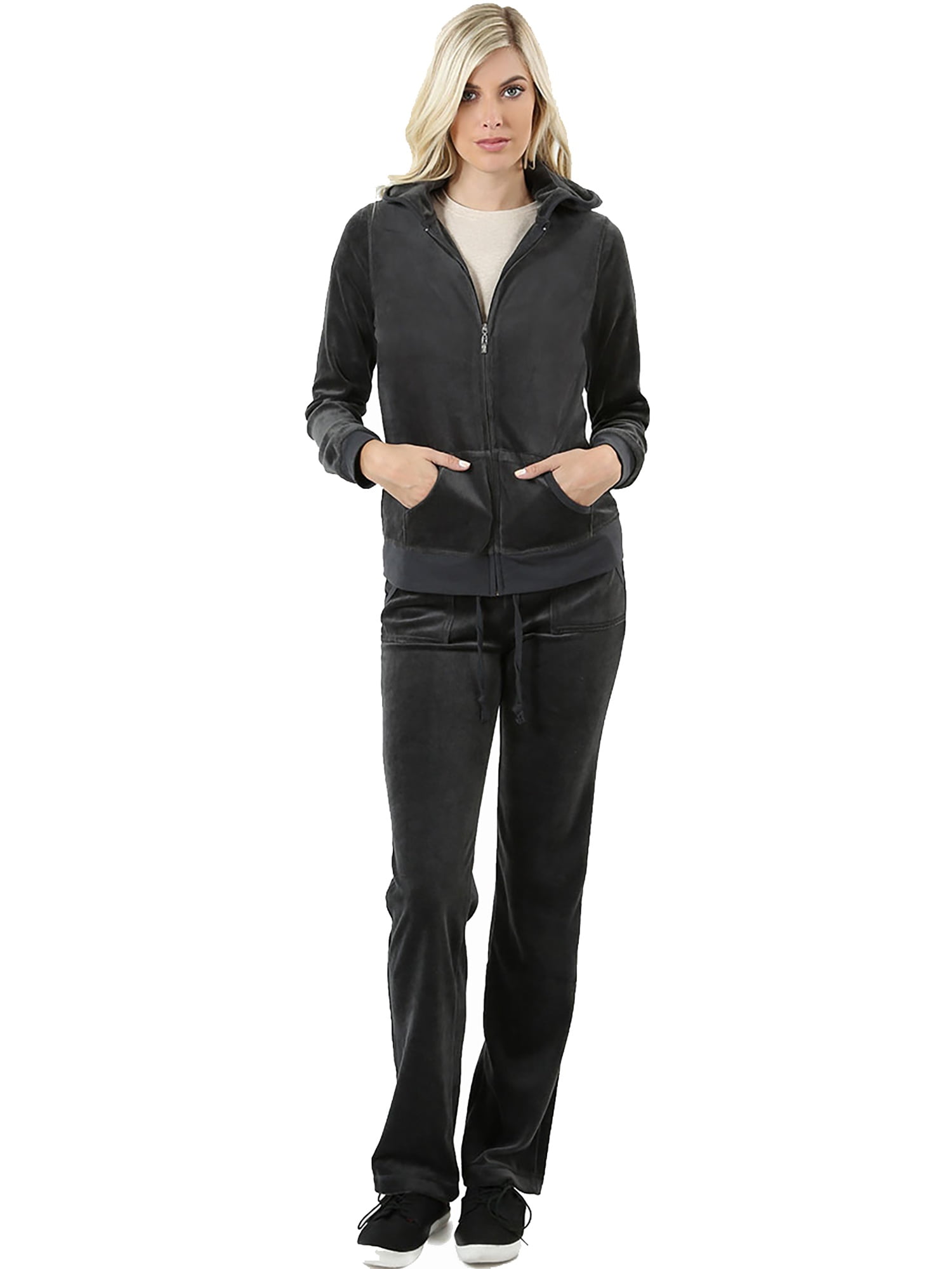 plus size black sweatsuit