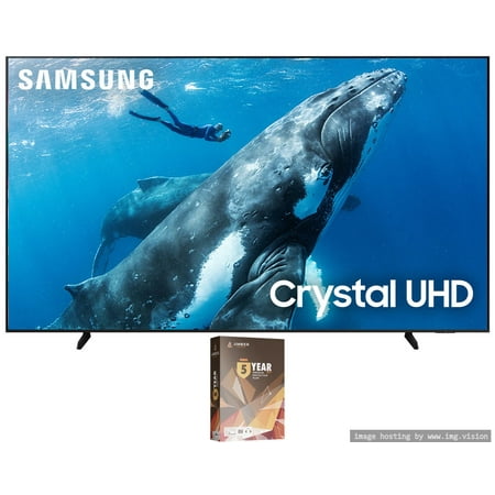 Samsung UN98DU9000FXZA 98 Inch Crystal UHD 4K Smart TV with Q-Symphony and 5 Year Amber Protection Plan (2024)