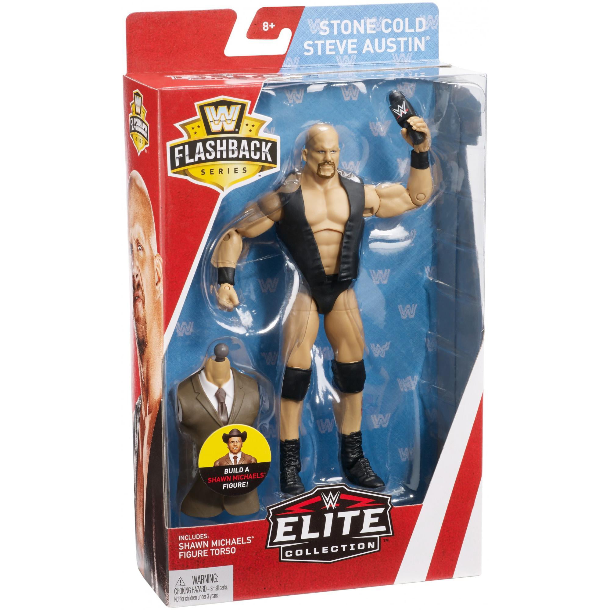 Flashback Details about   WWE Mattel Elite Legends Series 1 Stone Cold Steve Austin Figure