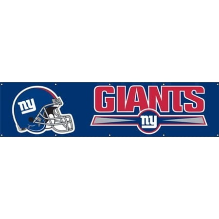 NFL 8 Foot Banner, New York Giants - Walmart.com