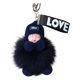 thumbnail image 1 of Dormir para Bebés Adecuado Colgantes Bebé Llavero Coche Pompón con Dormir Llaveros Peluche O Llaveros, 1 of 2