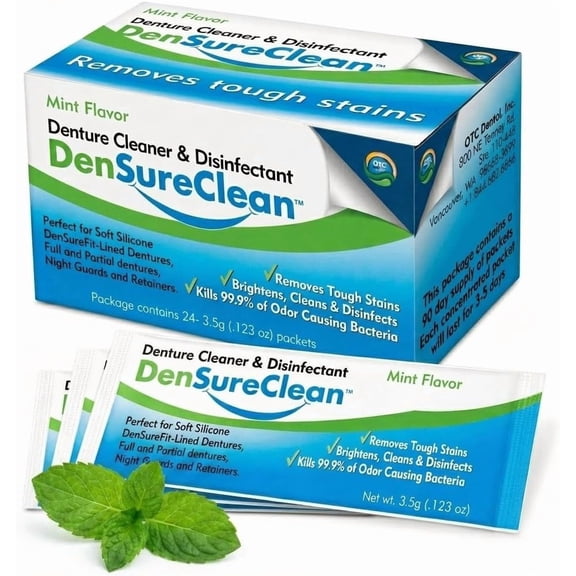 DenSureClean: Denture Cleaner & Disinfectant