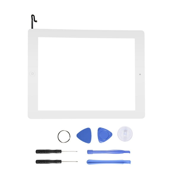 ZOUSSIQI Touch Screen Glass Display Digitizer Replacement Fix Cracked for IPad4 A1458/A1459/A1460 White EL225#25545