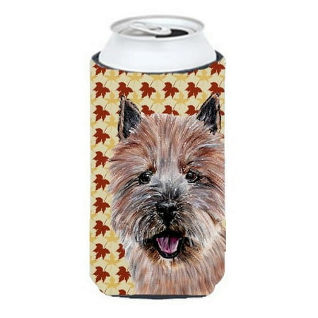 

Norwich Terrier Fall Leaves Tall Boy bottle sleeve Hugger - 22 To 24 Oz.